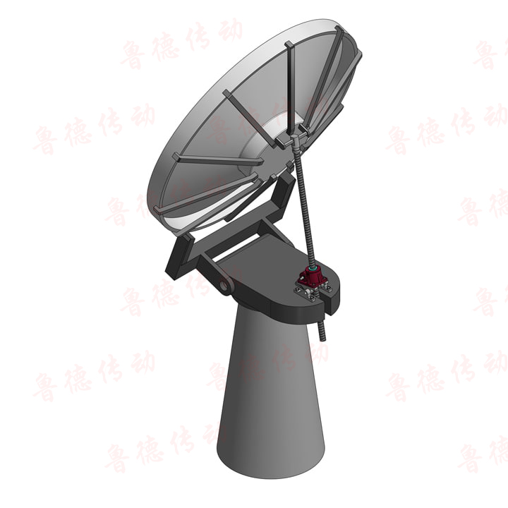 絲杆（gǎn）升降機翻轉耳軸支座機（jī）構
