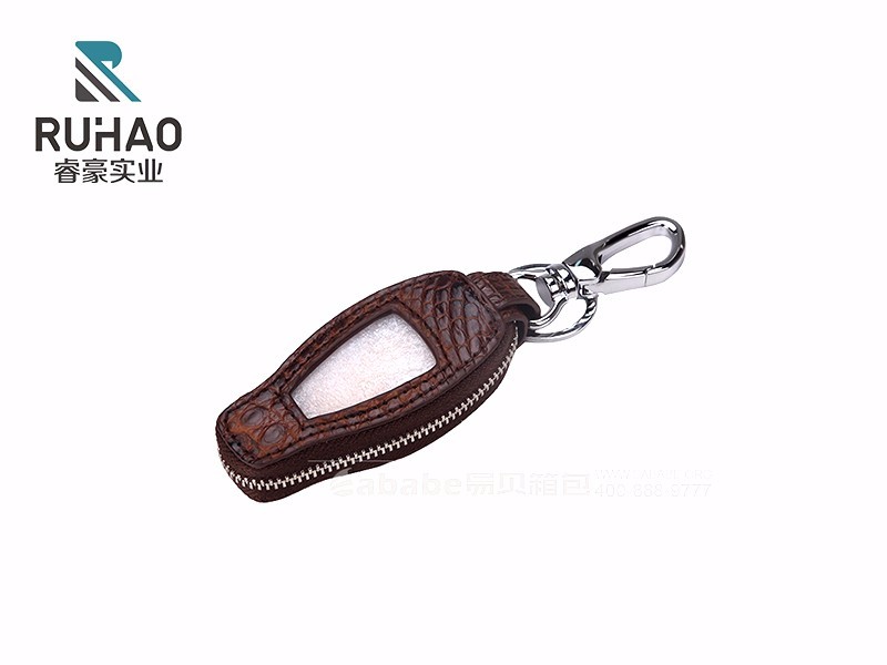 鱷魚皮（pí）鑰匙包