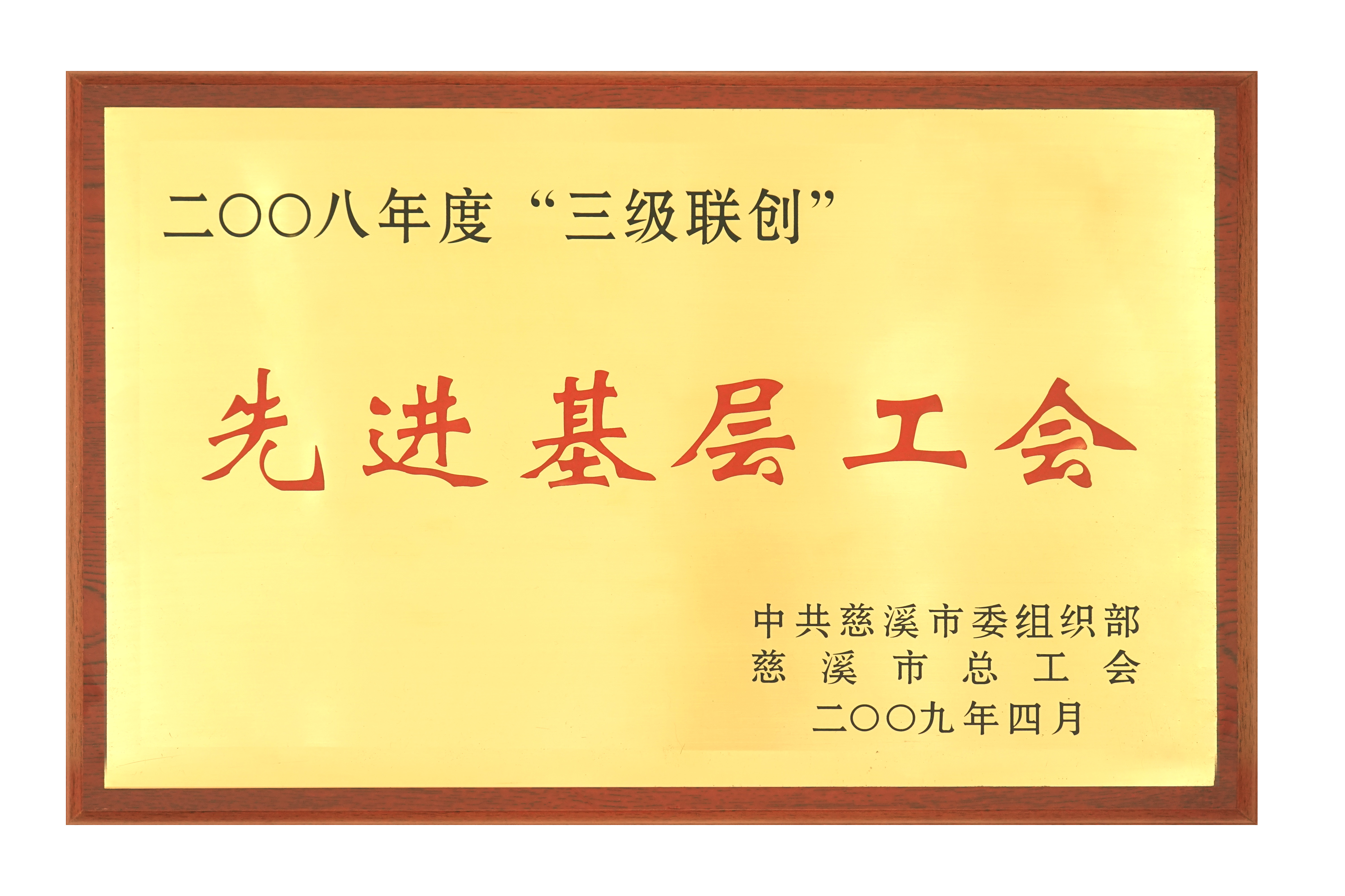 先進基底工會2008